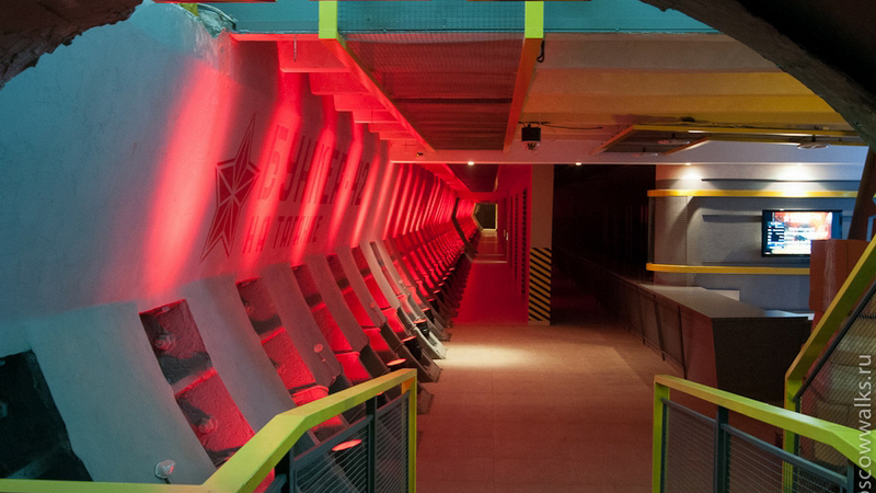 Illustration for article titled This Soviet Bunker Looks Like a Buried Alien Spaceship... with a Strip Club